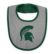 Michigan State Infant Home Field Creeper, Bib, Bootie Set